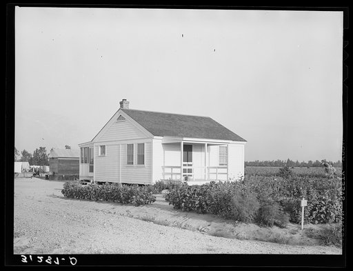 One of the new houses. Southeast Missouri Farms