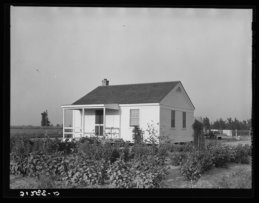 One of the new houses. Southeast Missouri Farms