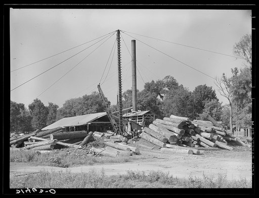 Lumber mill. Sorrento, Louisiana