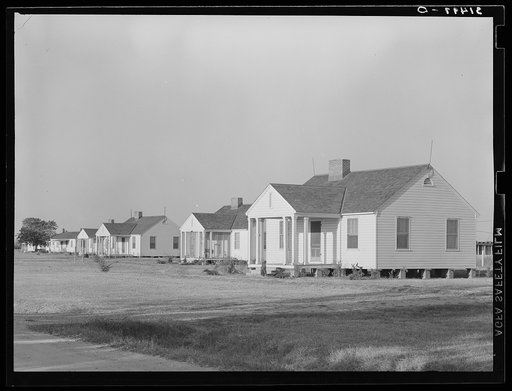 Types of houses. Lake Dick Project, Arkansas
