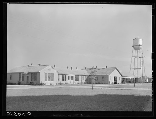 Agricultural high school. Lake Dick Project, Arkansas