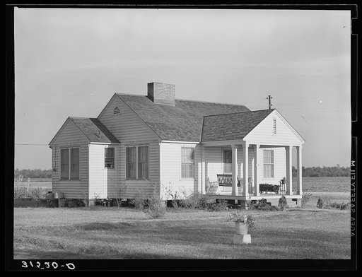 Type of house. Lake Dick Project, Arkansas