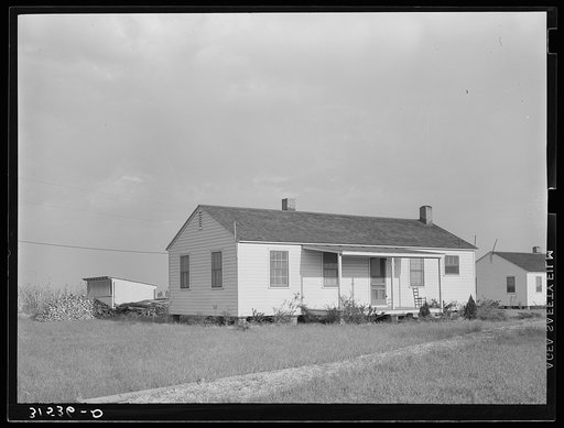 Types of house. Lake Dick Project, Arkansas