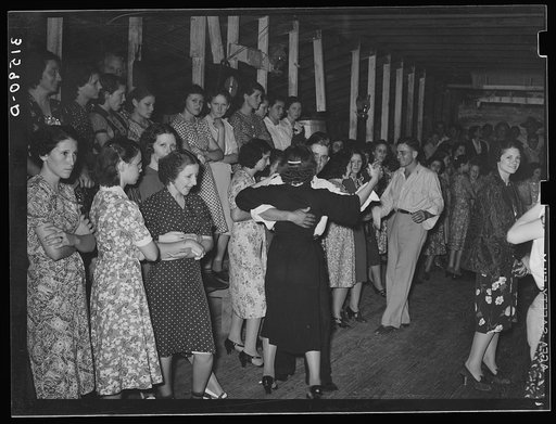 Fais-do-do dance near Crowley, Louisiana (see 31580-D for more information)
