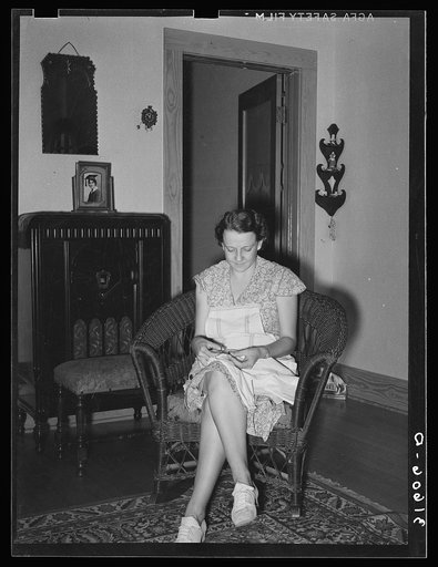 Daughter-in-law of Joseph La Blanc. Crowley, Louisiana