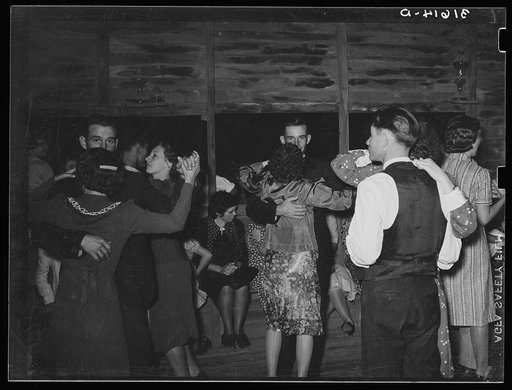 Untitled photo, possibly related to: Fais-do-do dance. Crowley, Louisiana