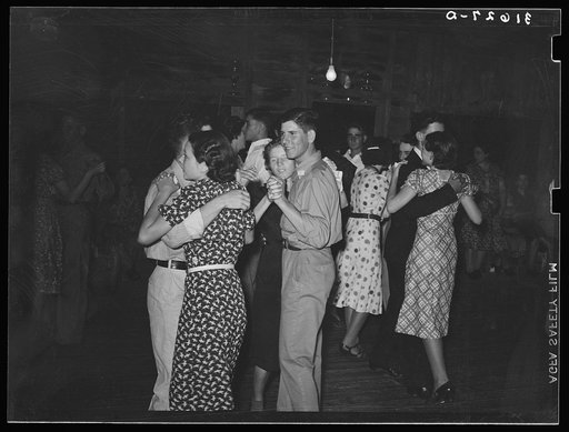 Untitled photo, possibly related to: Fais-do-do dance. Crowley, Louisiana