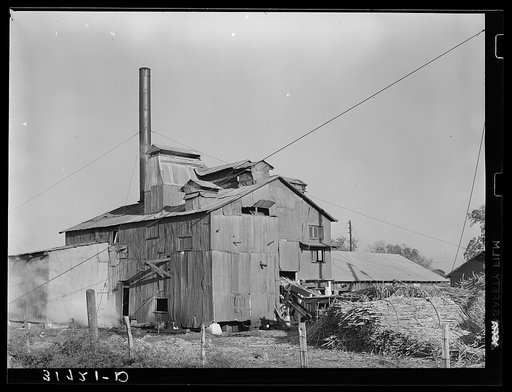 Sugar mill near Breaux Bridge, Louisiana