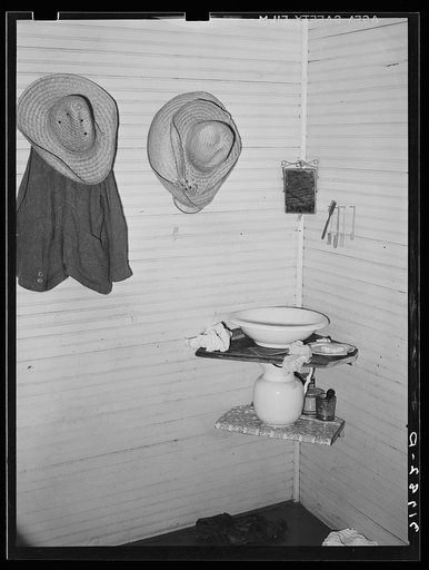 Washing facilities. Home of M. LaBlanc. Morganza, Louisiana