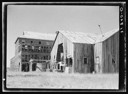 Old sugar mill near Gibson, Louisiana