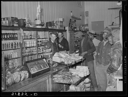 General store, Lakeview Cooperative Association. Arkansas