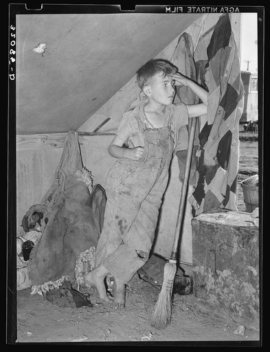 Untitled photo, possibly related to: White migrant child. Weslaco, Texas. See general caption 32108-D