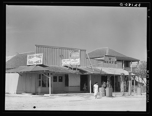 Mexican general store. San Juan, Texas