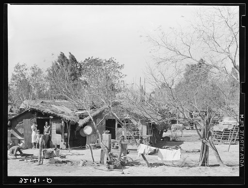 Mexican resident housing. San Juan, Texas
