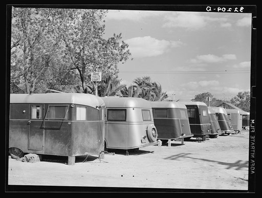 Trailer camp. McAllen, Texas