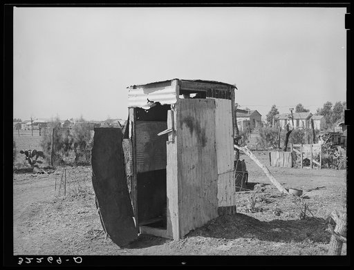 Mexican privy. Robstown, Texas