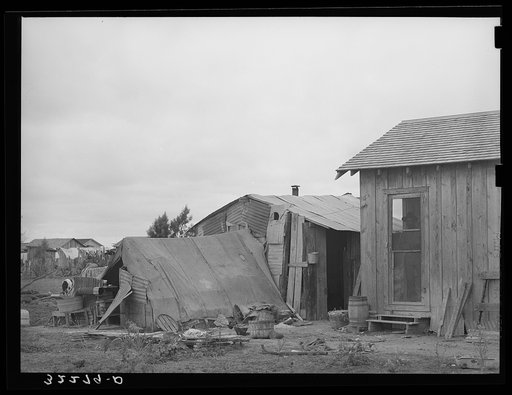 Mexican housing. Robstown, Texas