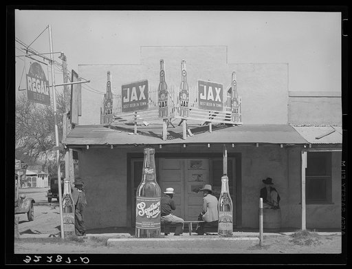 Mexican beer hall. Robstown, Texas