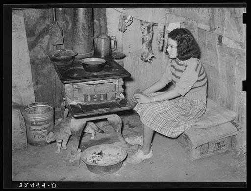 Kitchen of Mexican house. San Antonio, Texas