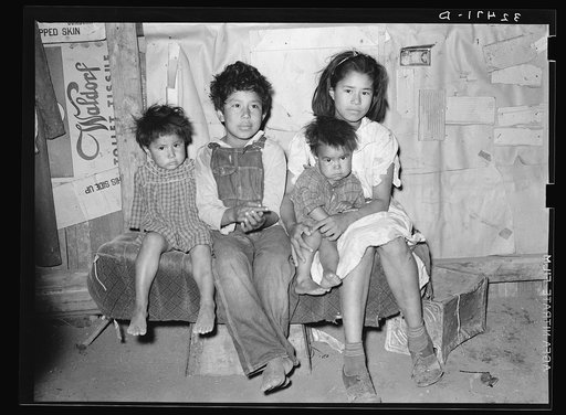 Mexican children. San Antonio, Texas