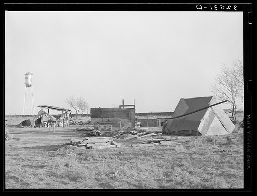 Untitled photo, possibly related to: Camp of Mexican laborers working in and around El Indio, Texas. El Indio is a real estate development, rural and urban