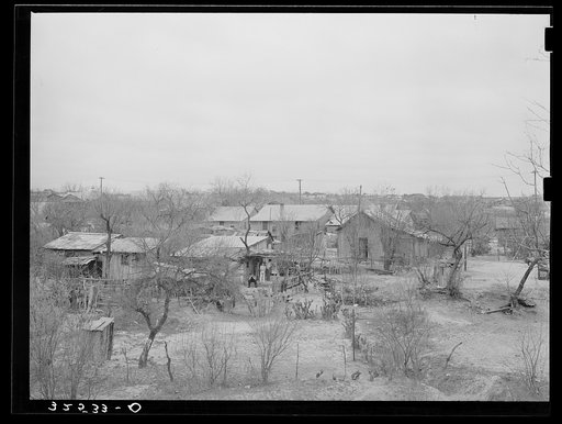 Mexican section. Eagle Pass, Texas