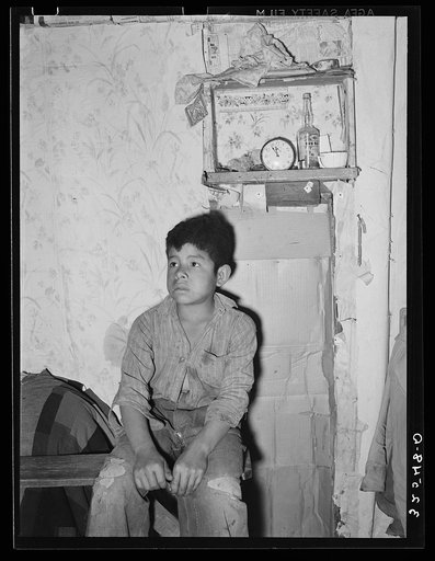 Mexican child. San Antonio, Texas