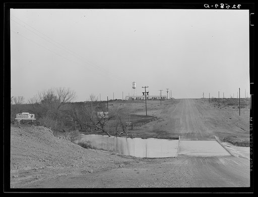 Approach to El Indio, Texas