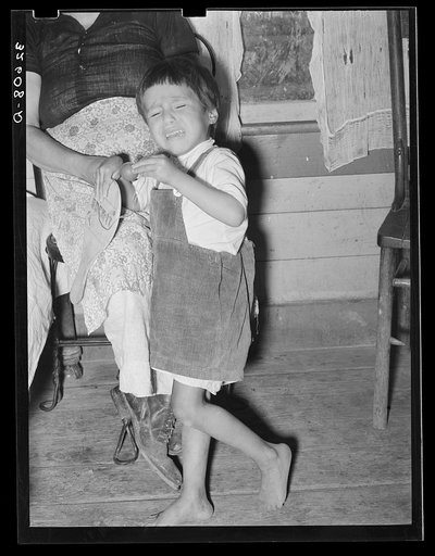 Untitled photo, possibly related to: Mexican mother and child. San Antonio, Texas