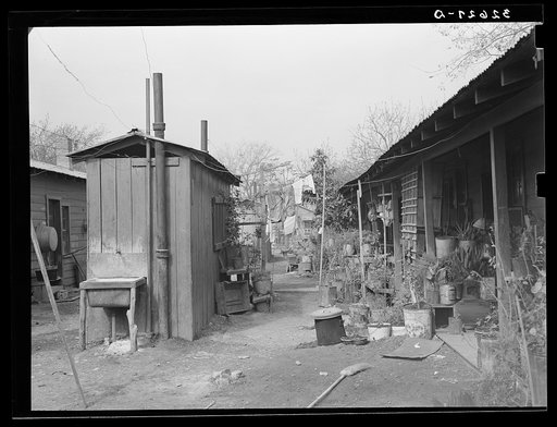 Part of corral in Mexican section. San Antonio, Texas
