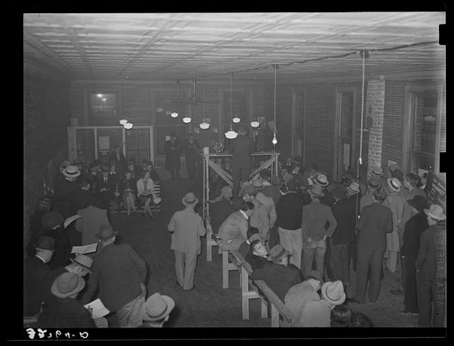Strawberry auction. Hammond, Louisiana