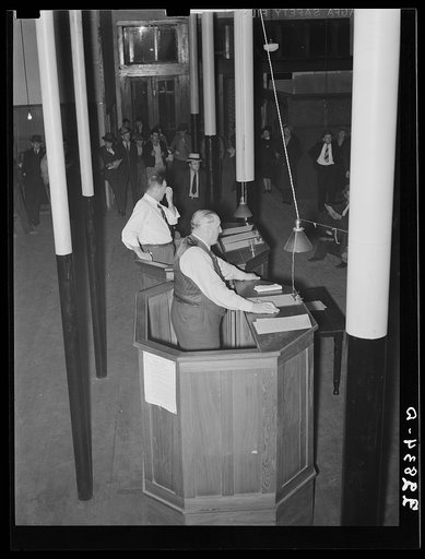 Auctioneer's stands. Strawberry auction, Hammond, Louisiana