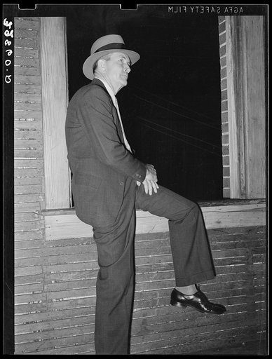 President of the Louisiana Farmers Protective Union. Hammond, Louisiana