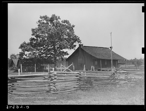 Farmstead. San Augustine County, Texas
