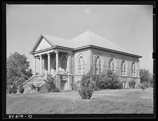 Church. San Augustine, Texas