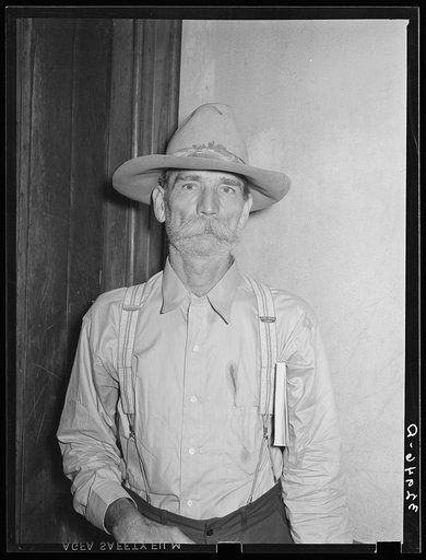 Farmer in town. San Augustine, Texas