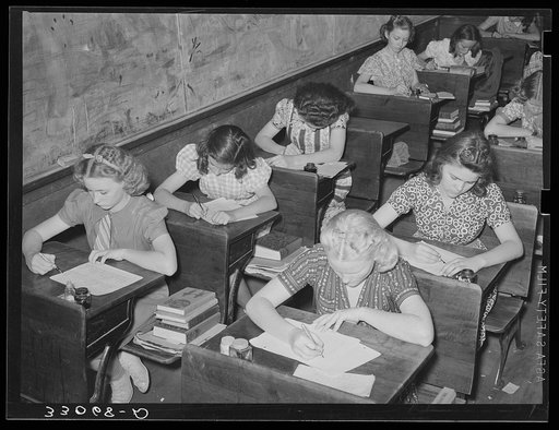 High school students. San Augustine, Texas