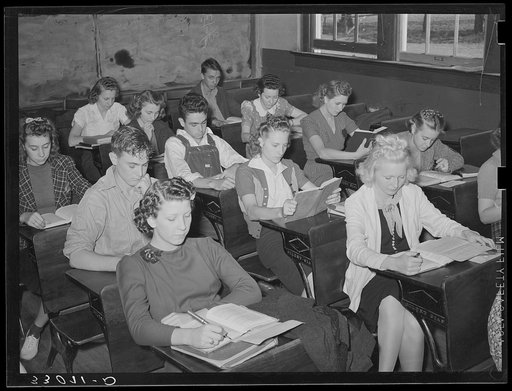 High school students. San Augustine, Texas