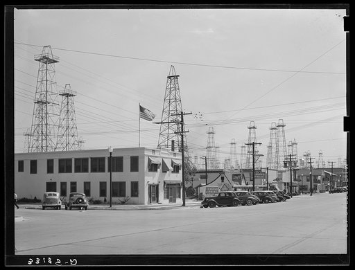 Street scene. Kilgore, Texas