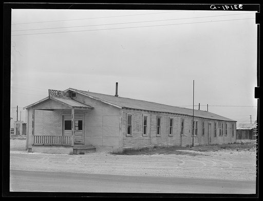 Church. Crane, Texas