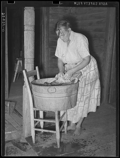 Wife of tenant farmer near Warner, Oklahoma