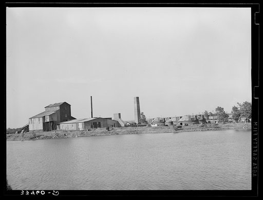 Abandoned brick kilns near Muskogee, Oklahoma