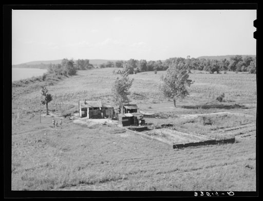 Untitled photo, possibly related to: Scene along the Arkansas River bottom at Webbers Falls. Muskogee County, Oklahoma