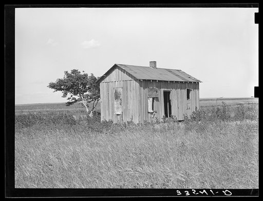 Abandoned farmhouse. Wagoner County, Oklahoma