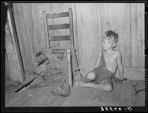 Son of agricultural day laborer living in McIntosh County, Oklahoma