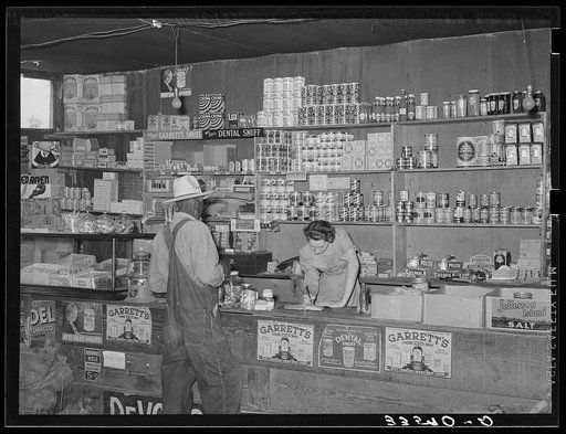 Country store. Wagoner County, Oklahoma