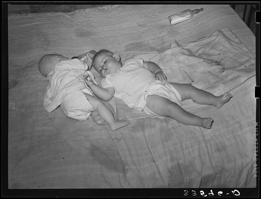 Children of tenant farmer living near Sallisaw, Oklahoma