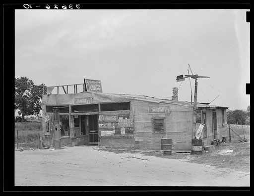 Rural store. Wagoner County, Oklahoma