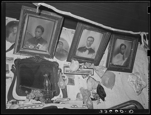 Ancestors of Negro day laborer. Wagoner County, Oklahoma