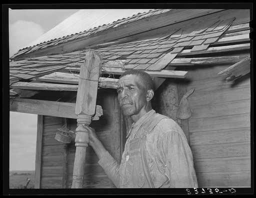 Tenant farmer of absentee owner. Muskogee County, Oklahoma